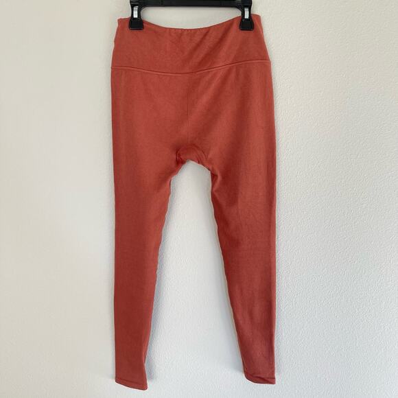 Fabletics Ribbed Leggings Salmon Pink (Small) - Picture 5 of 6